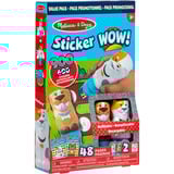 Spin Master Melissa & Doug - Sticker WOW! Sticker-Stempelset 2er-Pack Tiere, Basteln 