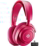 SteelSeries Arctis Nova 7P Wireless Gen 2 , Gaming-Headset magenta, Bluetooth, 2.4 GHz-USB-Dongle, (optimiert für PlayStation)