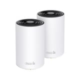 TP-Link Deco XE75 2er-Pack, Mesh Router weiß, 2 Geräte, Tri-Band