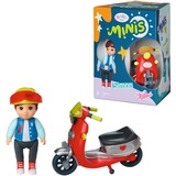 ZAPF Creation BABY born® Minis - Playset Simon mit Scooter, Spielfigur 