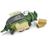 bruder 02033 Krone Big Pack 1290HDP VC, Modellfahrzeug grün, mit 2 Quaderballen
