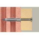 fischer Spreizdübel SX Plus 8x40 im Eimer hellgrau, 1.200 Stück, in Kunststoff-Eimer mit Deckel