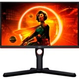 AOC 25G3ZM/BK, Gaming-Monitor 62 cm (25 Zoll), schwarz/rot, FullHD, VA, Adaptive Sync, 240Hz Panel