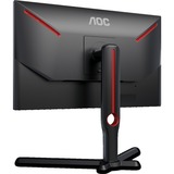 AOC 25G3ZM/BK, Gaming-Monitor 62 cm (25 Zoll), schwarz/rot, FullHD, VA, Adaptive Sync, 240Hz Panel