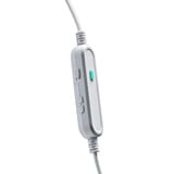 ASUS TUF Gaming H1 Gen II Hatsune Miku Edition, Gaming-Headset weiß/türkis, Kabelgebunden