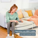 Beurer Fußmassagekissen mit Wärme FM 28  grau