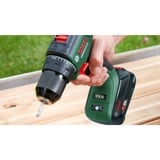 Bosch Heimwerken & Garten Akku-Schlagbohrschrauber UniversalImpact 18V-60 grün/schwarz, Li-Ionen Akku 2,0Ah, Koffer, POWER FOR ALL ALLIANCE