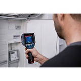 Bosch Professional Akku-Wärmebildkamera GTC 600 C Professional, 12Volt, Thermodetektor blau/schwarz, Li-Ionen-Akku 2,0Ah, L-BOXX