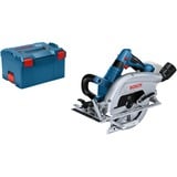 Bosch Professional PRO Akku-Handkreissäge BITURBO GKS 18V-70 L Professional solo blau/schwarz, ohne Akku und Ladegerät, in L-BOXX