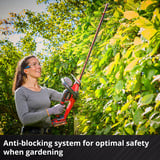 EINHELL Professional Akku-Heckenschere GP-CH 18/61 Li BL-Solo, 18Volt rot/schwarz, ohne Akku und Ladegerät