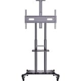 HAGOR Twin HD Stand, Standsystem schwarz, Mobil