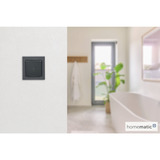 Homematic IP Wandtaster – 2-fach (HmIP-WRC2-A-2), Schalter anthrazit