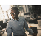 Jabra Evolve3 75, Headset schwarz, UC, USB-A Bluetooth-Adapter, Schnurloses Ladepad