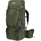 Jack Wolfskin DENALI 65+10 MEN, Rucksack dunkelgrün, 65+10 Liter