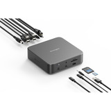 Kensington Thunderbolt 5 Triple 4K Dockingstation SD5010T5EQ  silber