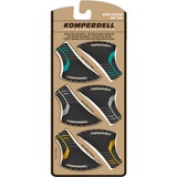 Komperdell Nordic Walking Pads, Fitnessgerät schwarz, 6 Stück