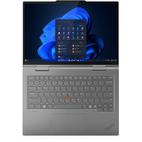 Lenovo ThinkPad X1 2-in-1 G10 Aura Edition (21NU0023GE), Notebook grau, Intel® Core™ Ultra 7 258V, Intel® Arc™ Graphics 140V, 32 GB LPDDR5X, 1 TB (1 TB SSD), Windows 11 Pro