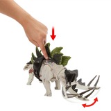Mattel Jurassic World New Large Trackers - Stegosaurus, Spielfigur 