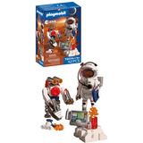 PLAYMOBIL 72014 ESA: Astronaut mit Roboter, Konstruktionsspielzeug 
