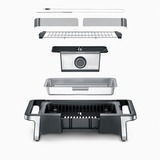 Severin eBBQ Elektrogrill SENOA DigitalBOOST schwarz/edelstahl, 3.000 Watt, mit BoostZone