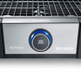 Severin eBBQ Elektrogrill SENOA DigitalBOOST schwarz/edelstahl, 3.000 Watt, mit BoostZone
