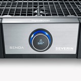 Severin eBBQ Elektrogrill SENOA DigitalBOOST schwarz/edelstahl, 3.000 Watt, mit BoostZone