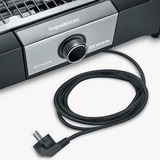 Severin eBBQ Elektrogrill SENOA DigitalBOOST schwarz/edelstahl, 3.000 Watt, mit BoostZone