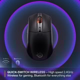 SteelSeries Rival 3 Wireless Gen 2, Gaming-Maus schwarz