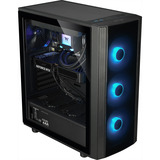 Thermaltake FTW J25i 5060, Gaming-PC schwarz/transparent, Windows 11 Pro