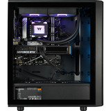 Thermaltake FTW J25i 5060, Gaming-PC schwarz/transparent, Windows 11 Pro