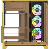 Thermaltake View 390 Air BuThermaltakeer Caramel, Tower-Gehäuse gelb, Tempered Glass