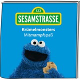 Tonies Sesamstraße - Krümelmonsters Mitmampfspaß, Spielfigur Hörspiel mit Liedern