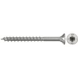 fischer Spanplattenschraube PowerFast II 4,0x40 Senkkopf TX 200 Stück, mit Teilgewinde, Edelstahl A2