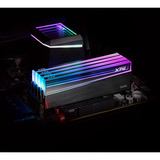 ADATA DIMM 32 GB DDR5-6400 (2x 16 GB) Dual-Kit, Arbeitsspeicher schwarz, AX5U6400C3216G-DCNKRBK, XPG NOVAKEY RGB Black, INTEL XMP, AMD EXPO