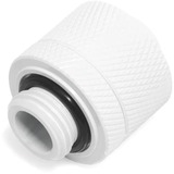 Alphacool Eiszapfen 16/10mm Anschraubtülle G1/4 - White, Verbindung weiß, für weiche Schläuche (PVC, Silikon, Neoprene)