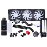 Alphacool  Core Hurrican 360mm XT45 360mm, Wasserkühlung schwarz/weiß