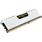 Corsair DIMM 16 GB DDR4-3200 (2x 8 GB) Dual-Kit, Arbeitsspeicher weiß, CMK16GX4M2E3200C16W, Vengeance LPX, INTEL XMP