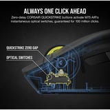 Corsair M75 Wireless Generalüberholt, Gaming-Maus schwarz