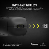 Corsair M75 Wireless Generalüberholt, Gaming-Maus schwarz