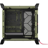 Corsair WARTHOG RS Airflow, Tower-Gehäuse olivgrün, Tempered Glass