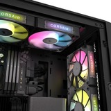 Corsair iCUE LINK RX120 RGB Triple, Gehäuselüfter schwarz, 3er Pack, inkl. Hub, 120 mm