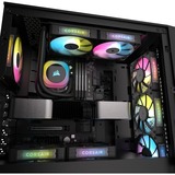 Corsair iCUE LINK RX120 RGB Triple, Gehäuselüfter schwarz, 3er Pack, inkl. Hub, 120 mm