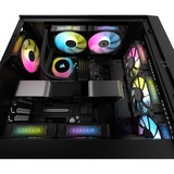 Corsair iCUE LINK RX120 RGB Triple, Gehäuselüfter schwarz, 3er Pack, inkl. Hub