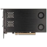 DeLOCK Delock PCI Express x16 Karte Wechselrahmen für 2 x M.2 NVMe SSD - Bifurcation 