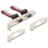 DeLOCK Mini PCIe I/O PCIe, 2x Seriell RS-232, Schnittstellenkarte 