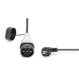 Digitus EV Ladegerät für Haushaltssteckdose schwarz/weiß