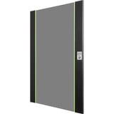 Digitus Glas-Fronttür für 19" 20HE Wandgehäuse Unique Serie, Frontpanel schwarz, 20 Höheneinheiten