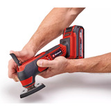 EINHELL Power X-Change Akku-Multifunktions-Werkzeug TE-MG 18/1 Li-Solo, 18Volt rot/schwarz, ohne Akku und Ladegerät, inkl. Zubehör
