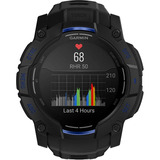 Garmin Instinct 3 - 50 mm, AMOLED, Smartwatch Black, Silikon-Armband
