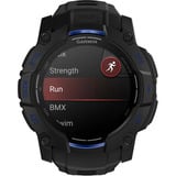 Garmin Instinct 3 - 50 mm, AMOLED, Smartwatch Black, Silikon-Armband